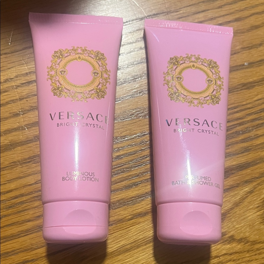 Versace Bright Crystal Pink Lotion Duo